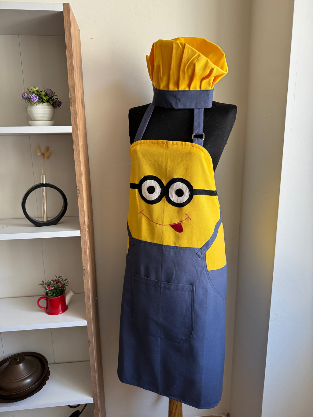 Minion Temalı Mutfak Önlüğü Seti