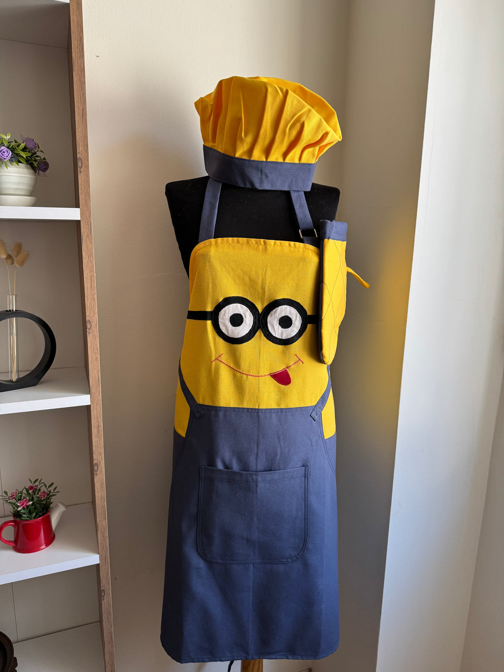 Minion Temalı Mutfak Önlüğü Seti