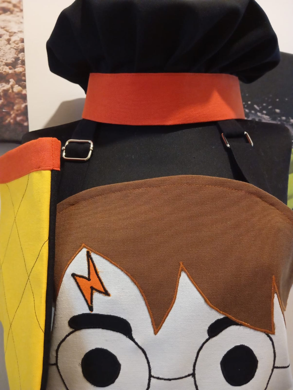 Harry Potter Temalı El Emeği Mutfak Önlüğü Seti Arkadaşa Sevgiliye Hediye