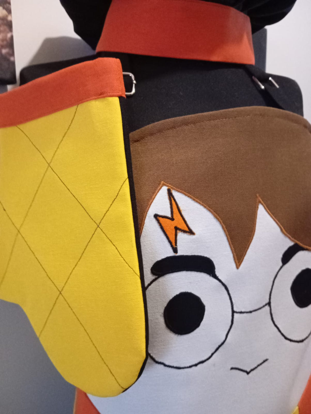 Harry Potter Temalı El Emeği Mutfak Önlüğü Seti Arkadaşa Sevgiliye Hediye